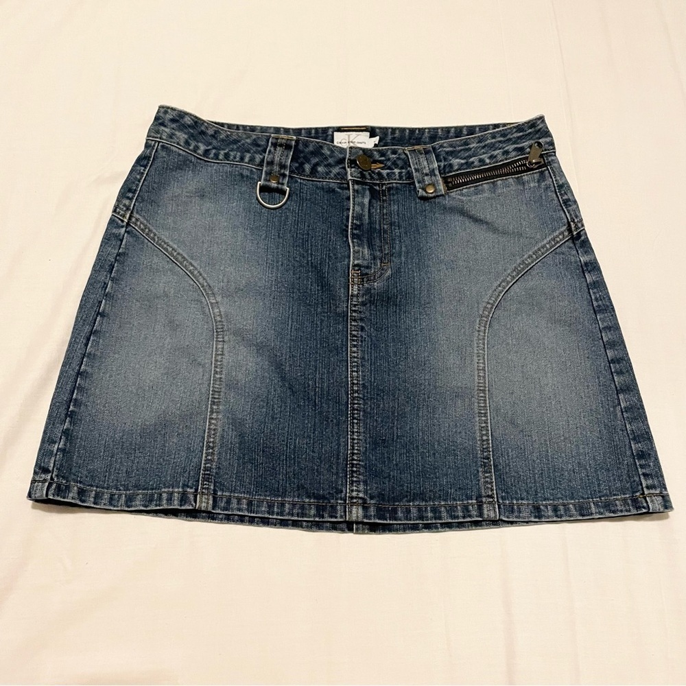Vintage Calvin Klein Jean Skirt Size 7